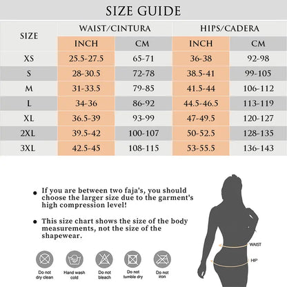 FREE SHIPPING!Fajas Colombianas Shapewear for Women Tummy Control Full Shapewear Butt Lifter with Zipper Crotch