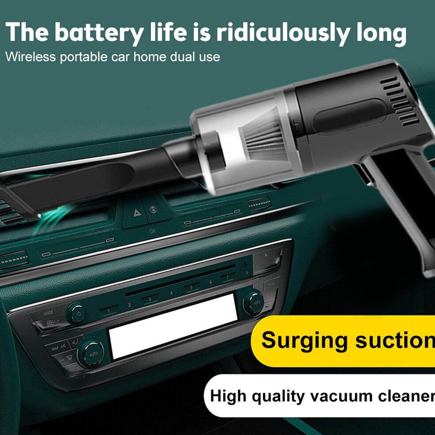 Wireless Handheld Strong Suction Car Vacuum🔥🔥Sale Ending Soon🔥🔥