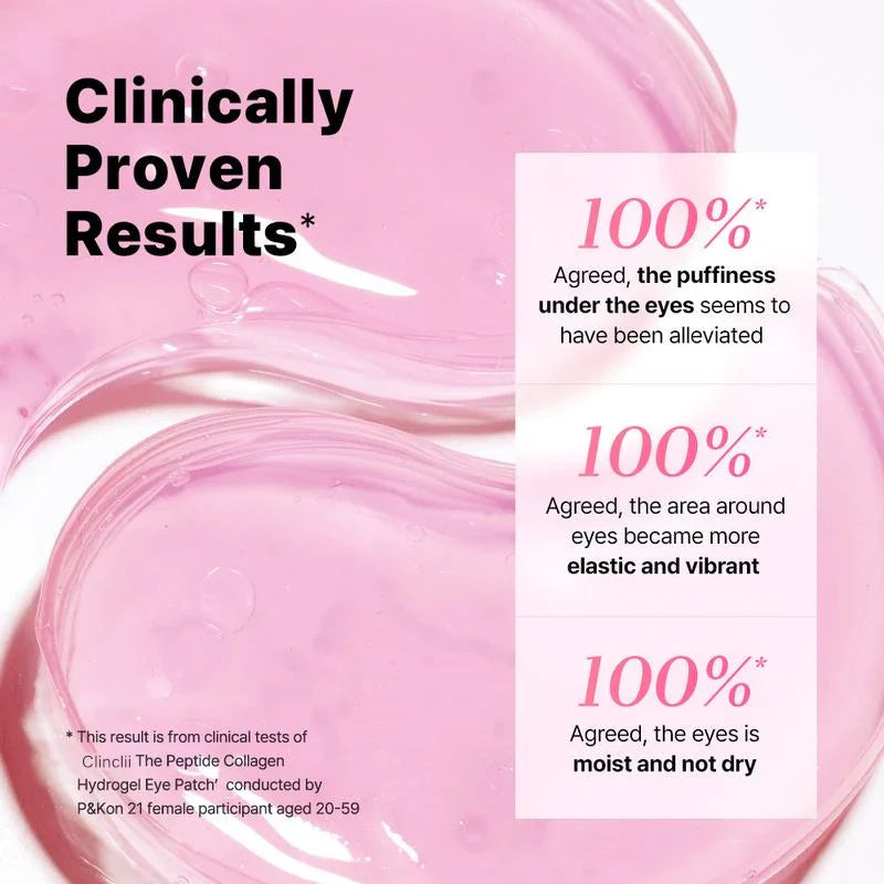 The Peptide Collagen Hydrogel Eye Patch✨DEPUFFS UNDERYE BAGS IN JUST 10 MINUTES