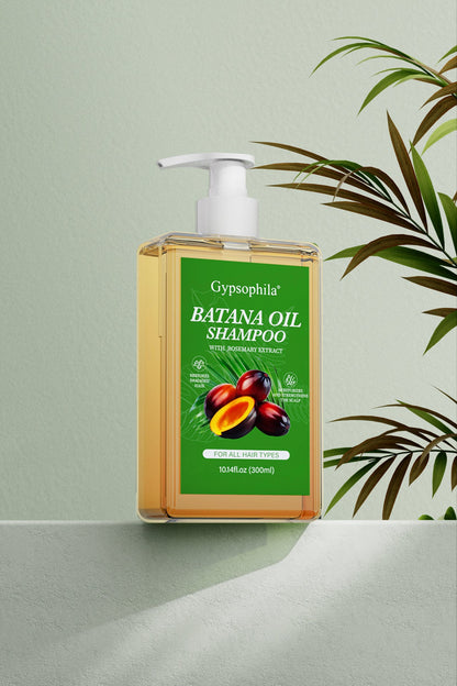 Gypsophila Batana Oil Shampoo -Promote Hair Growth,Strengthening,& Cleansing 10.14 0z (300ml) withNatural Extract for Healthy Hair