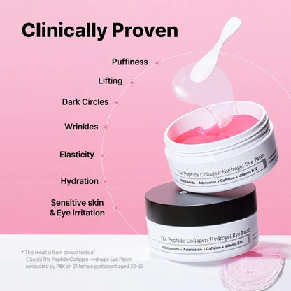 The Peptide Collagen Hydrogel Eye Patch✨DEPUFFS UNDERYE BAGS IN JUST 10 MINUTES