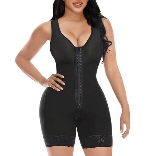 FREE SHIPPING!Fajas Colombianas Shapewear for Women Tummy Control Full Shapewear Butt Lifter with Zipper Crotch