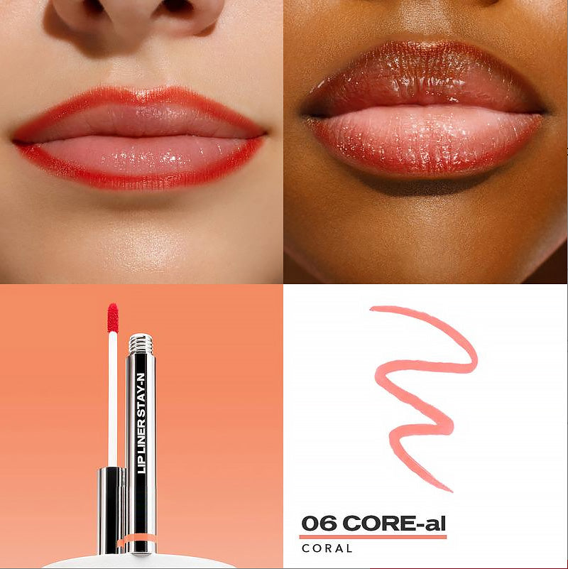 🔥LIP LINER STAY-N - Peel-Off Lip Liner Stain - All Day & Night Lipliner