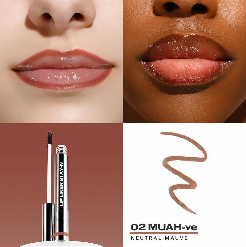 🔥LIP LINER STAY-N - Peel-Off Lip Liner Stain - All Day & Night Lipliner
