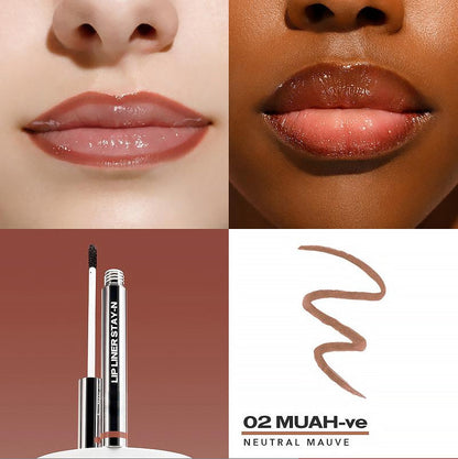 🔥LIP LINER STAY-N - Peel-Off Lip Liner Stain - All Day & Night Lipliner