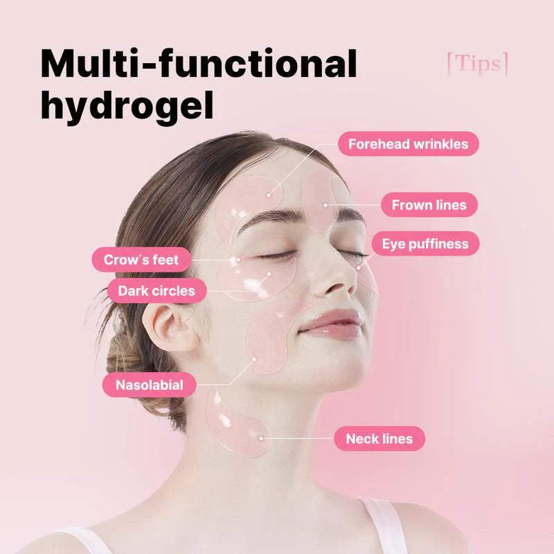 The Peptide Collagen Hydrogel Eye Patch✨DEPUFFS UNDERYE BAGS IN JUST 10 MINUTES