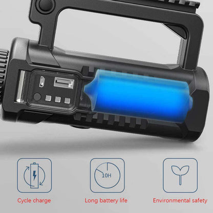 🔥Sale Ending Soon🔥Super Bright Rechargeable Handheld Spotlight Flashlight 200000 High Lumens