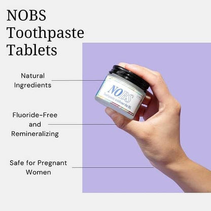NOBS Toothpaste Tablets For Cavities And Holes-WWJ